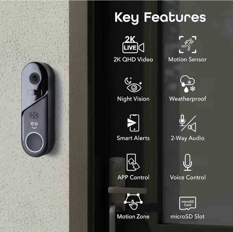 Geeni Halo Smart Video Doorbell Camera - photo 2