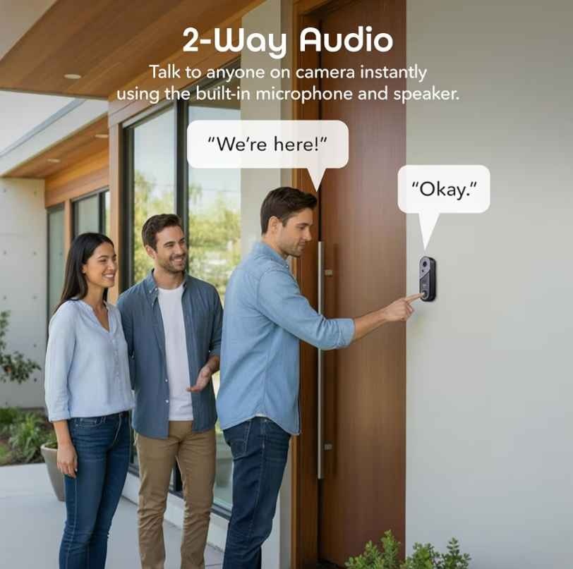 Geeni Halo Smart Video Doorbell Camera - photo 3