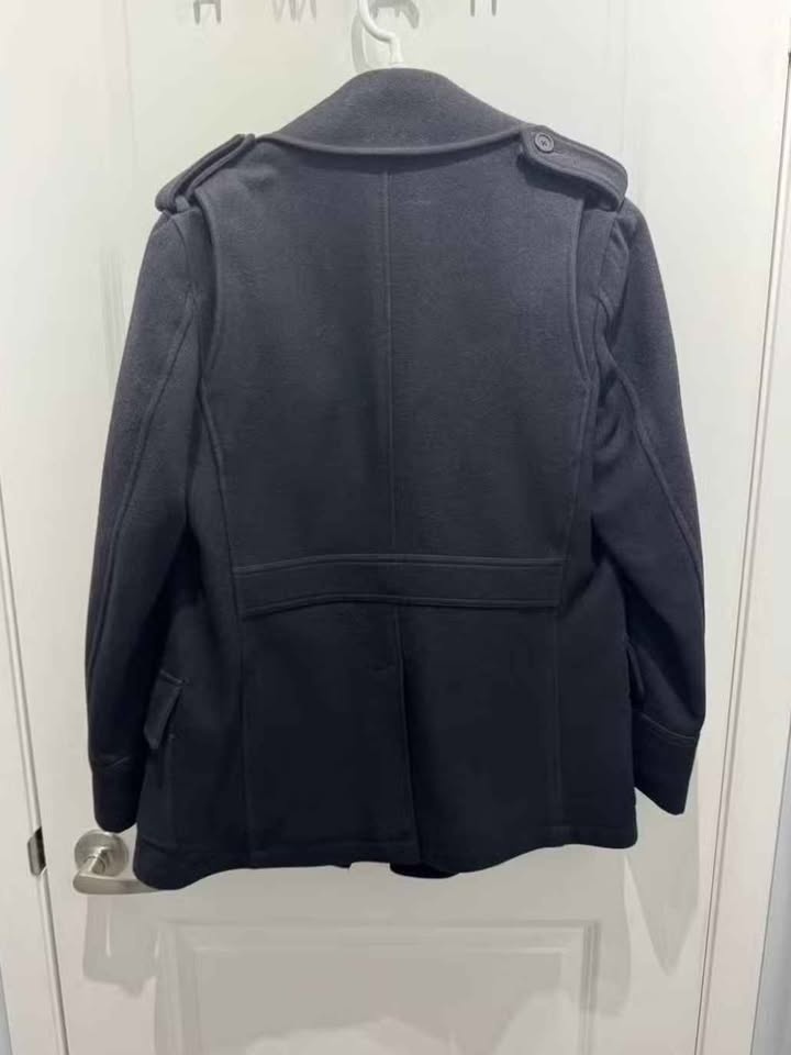 MAJI Dark Gray Peacoat Size M - photo 2