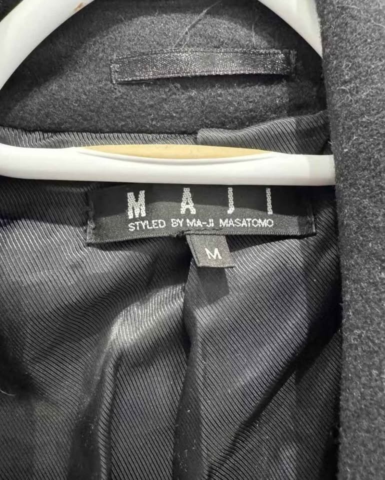 MAJI Dark Gray Peacoat Size M - photo 3