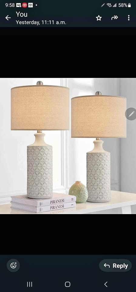 Amarchand 24.75" Ceramic Lamps (Set of 2)