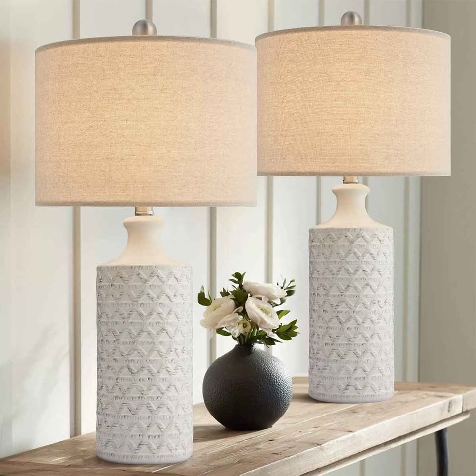 Amarchand 24.75" Ceramic Lamps (Set of 2) - photo 2