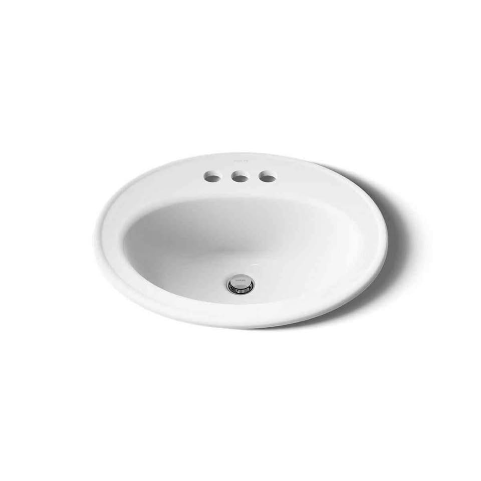 Pennington® K-2196-4-0 4-inch Centerset Undermount Bathroom Sink