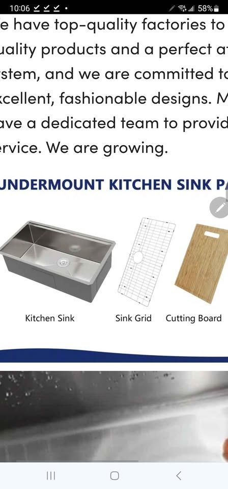 DeerValley 33-inch Undermount Single Bowl Kitchen Sink - photo 2