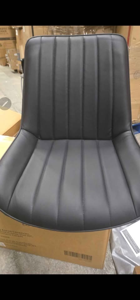 Mercer41 Dining Chairs - Set of 2 Faux Leather Modern Kitchen Ch - photo 3