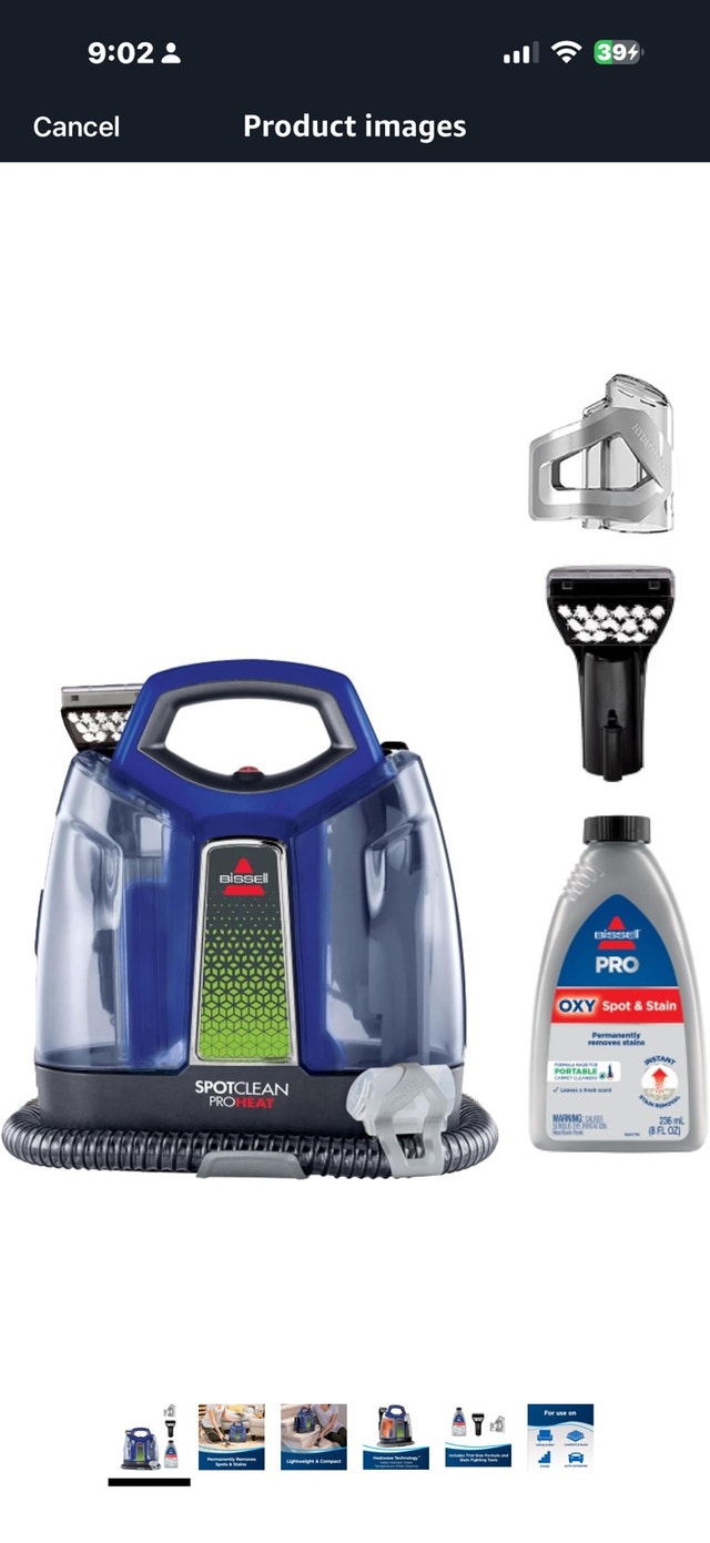 Bissell Portable Carpet Cleaner