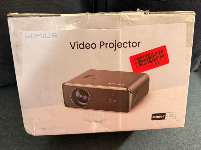BRAND NEW!  WiMiUS P62 LCD Projector - photo 2