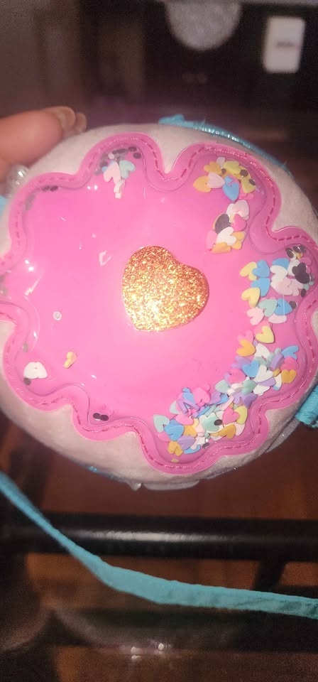 Claire's Sparkly Blue Cupcake Purse - photo 2