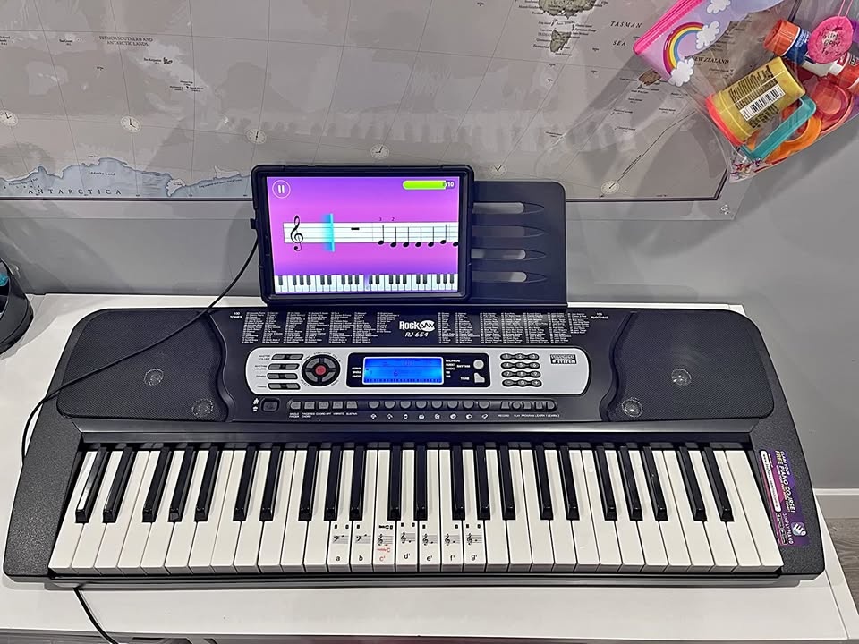 RockJam 49 Key Keyboard Piano + Piano Course + Free Lessons