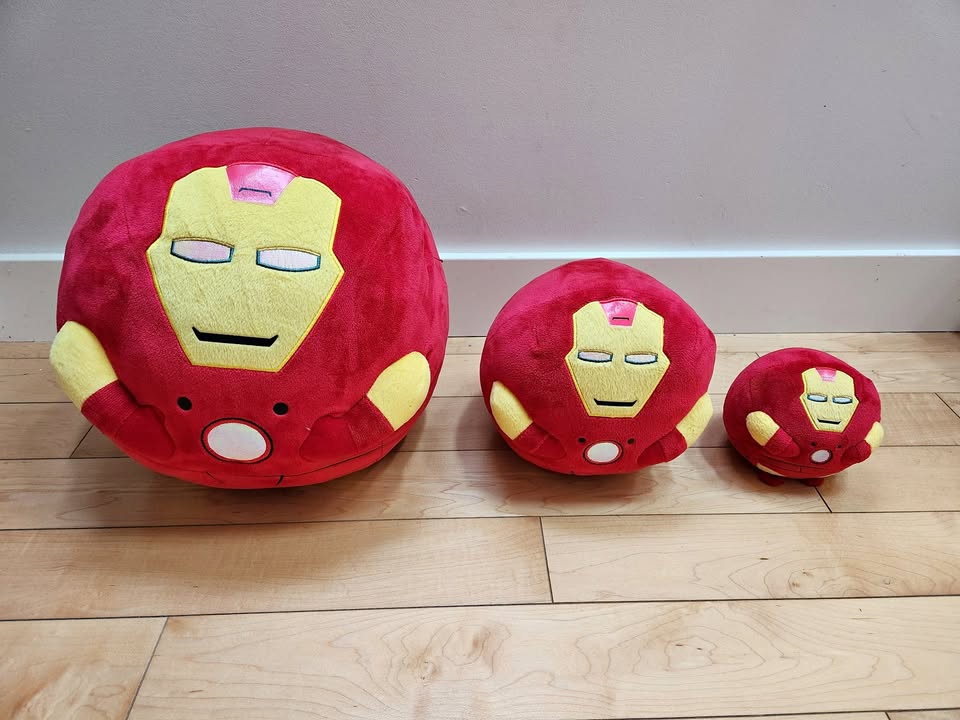 Ty Marvel Iron Man Beanie Ballz Plush