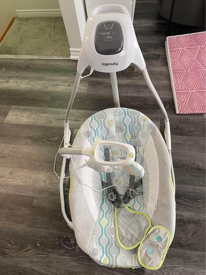 Ingenuity Simple Comfort Cradling Swing – Everston - photo 4