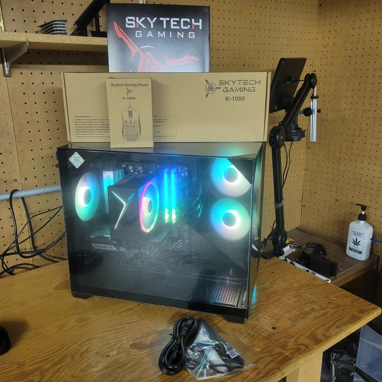 Skytech Crystal Ryzen 7 + 5060Ti Gaming PC - photo 4
