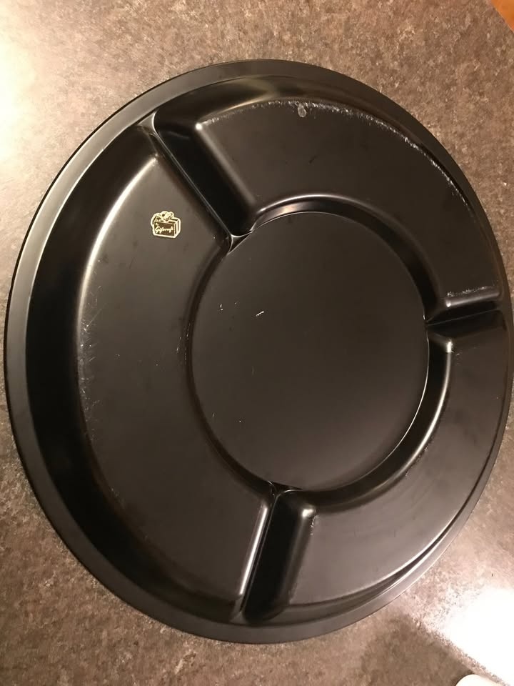 Platter Melamine 13" with Ceramic Centre - photo 2