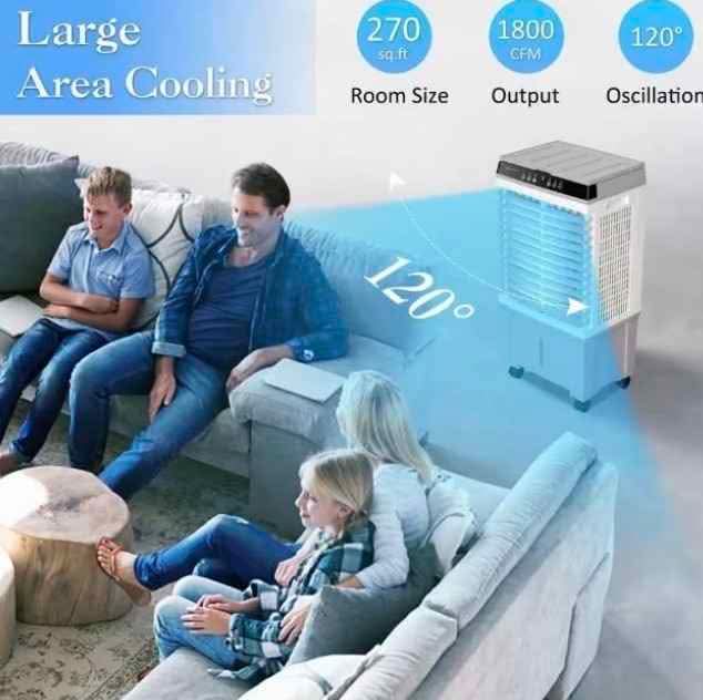 Like new 1800CFM Air Cooler - photo 3