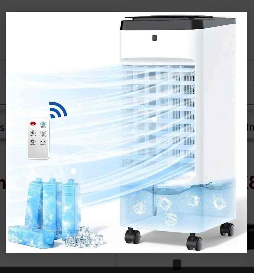 Evaporative Cooler, 3-IN-1 Room Air Conditioner