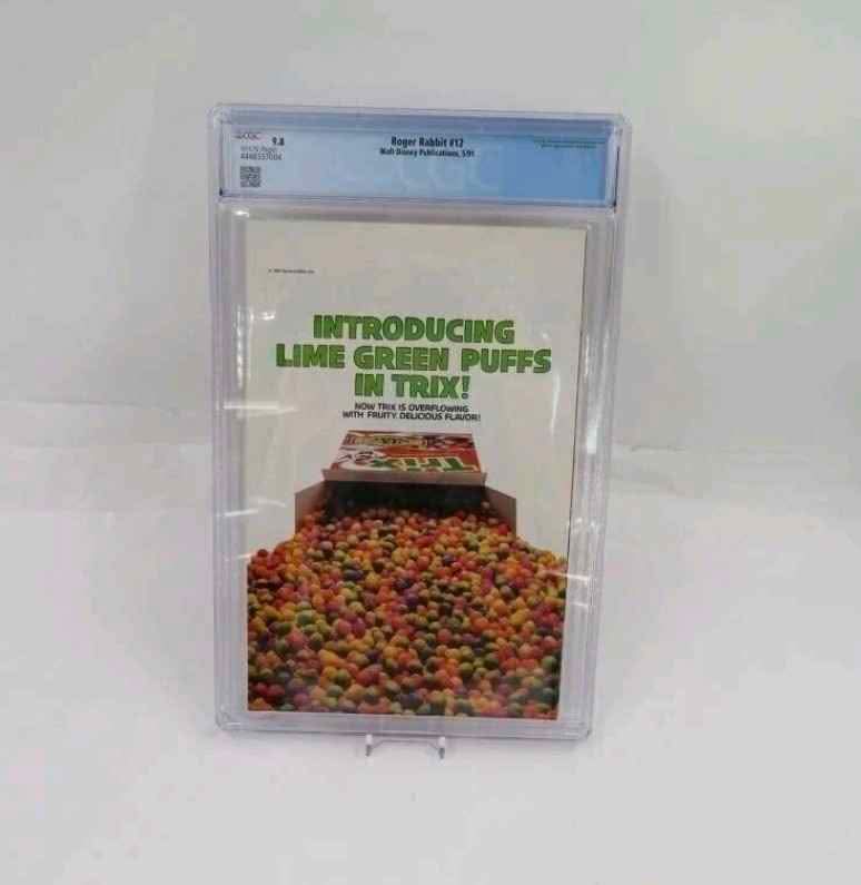 Roger Rabbit #12 1991 CGC 9.8 White Pages Disney Comic - photo 4