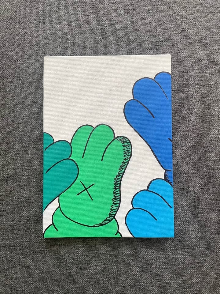KAWS Hands Acrylic Painting - photo 2
