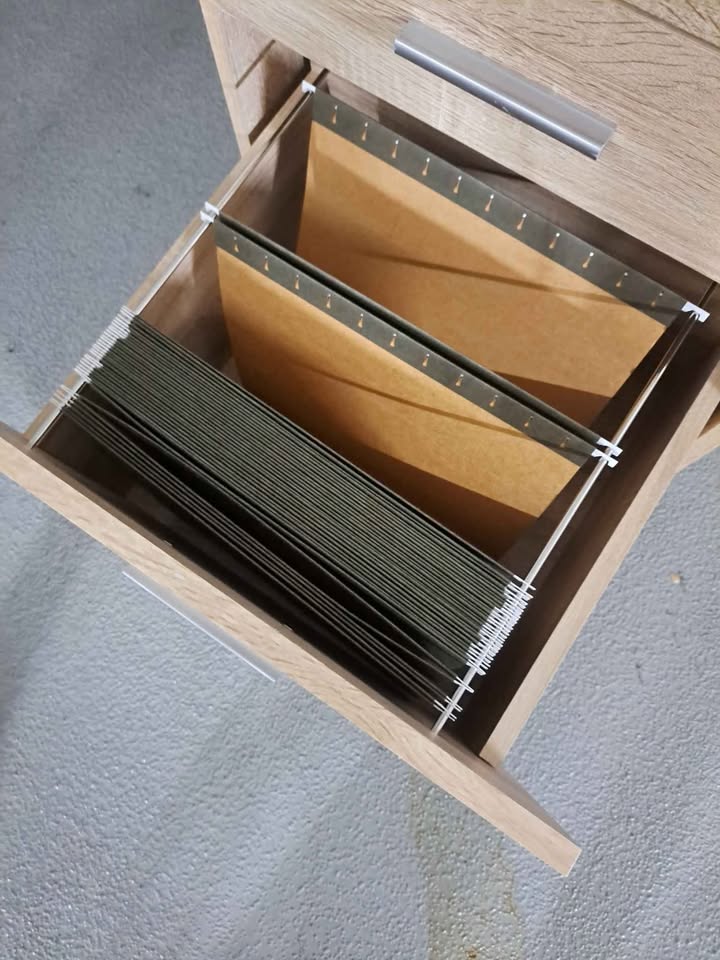 3-Drawer Office Cabinet with File Storage - photo 3