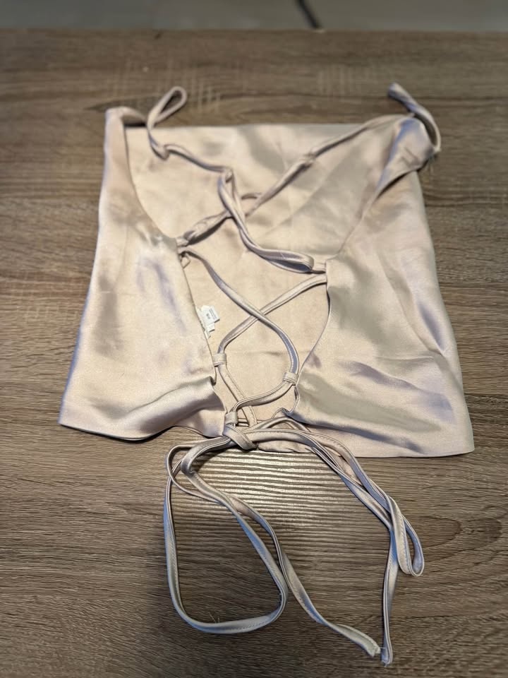 Garage Silky Draped Collar Top - photo 2
