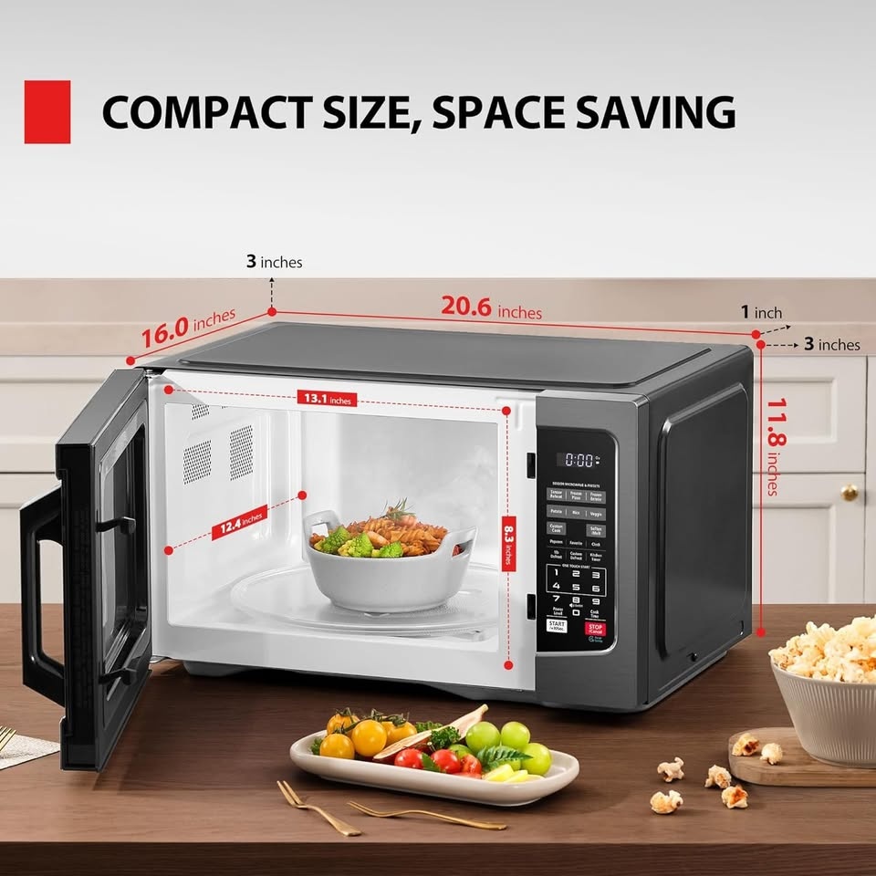 Toshiba Compact Countertop Microwave – Like New - photo 2