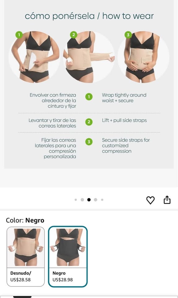 Faja Postpartum Size S/M - photo 3