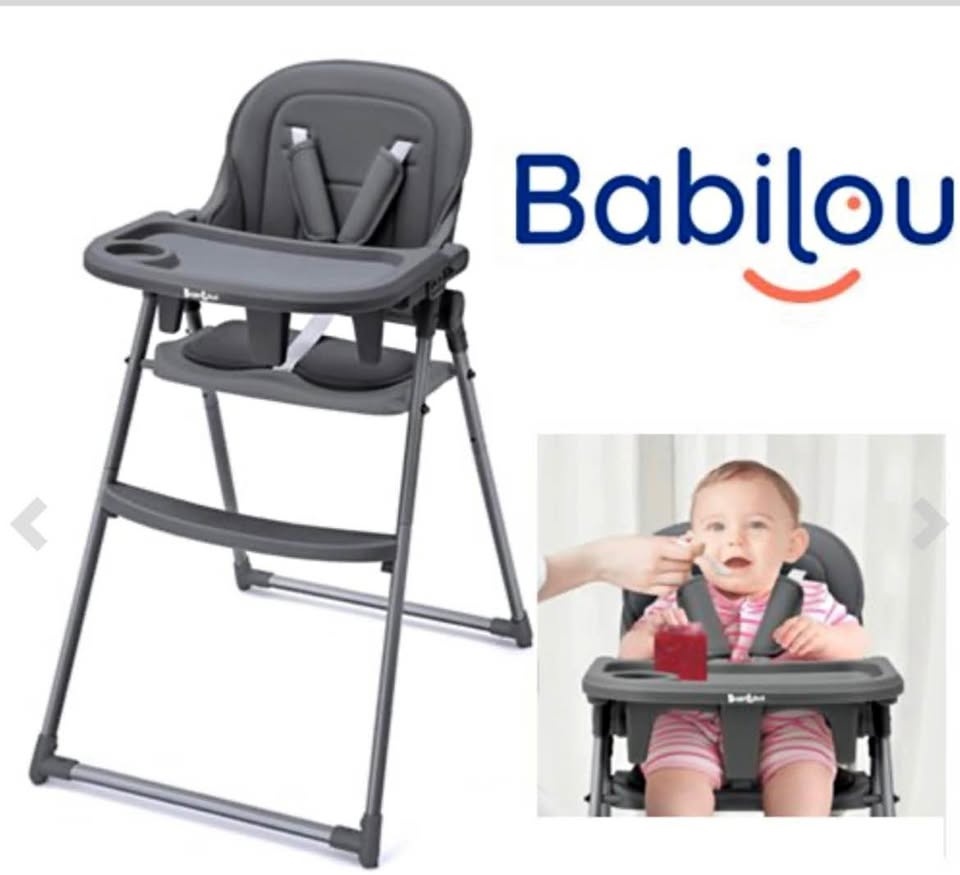 BABILOUS Adjustable Portable Baby High Chair - New