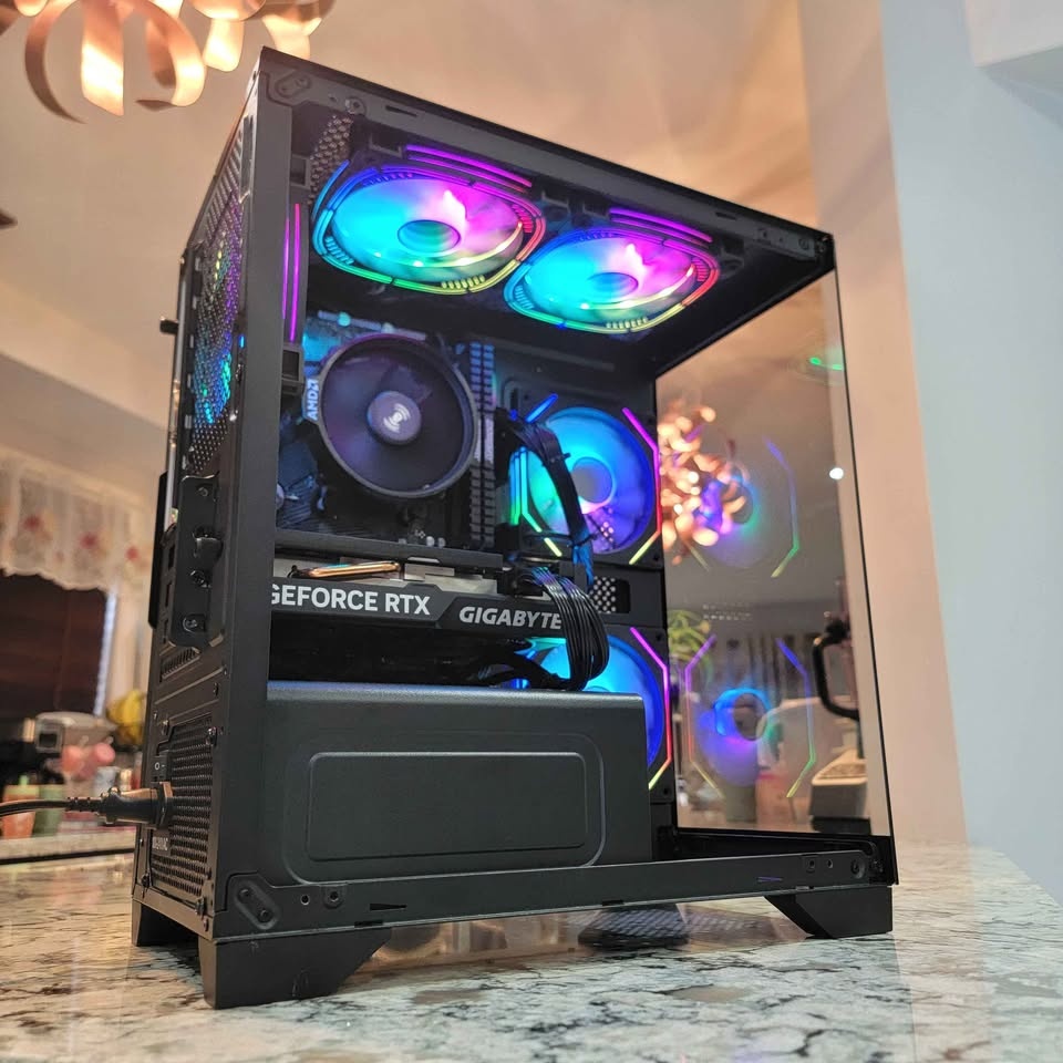 Custom Gaming PC - Ryzen 5 5500 / RTX 4060 / 16GB RGB RAM / Wifi - photo 2