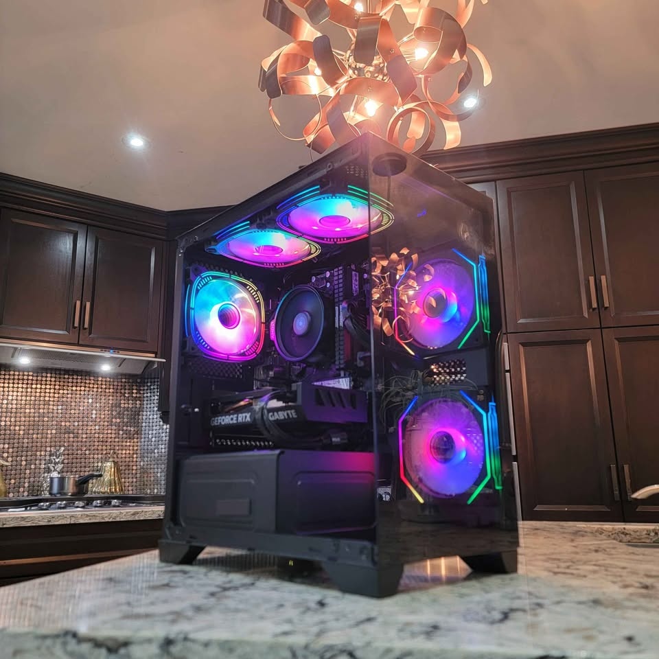 Custom Gaming PC - Ryzen 5 5500 / RTX 4060 / 16GB RGB RAM / Wifi - photo 3