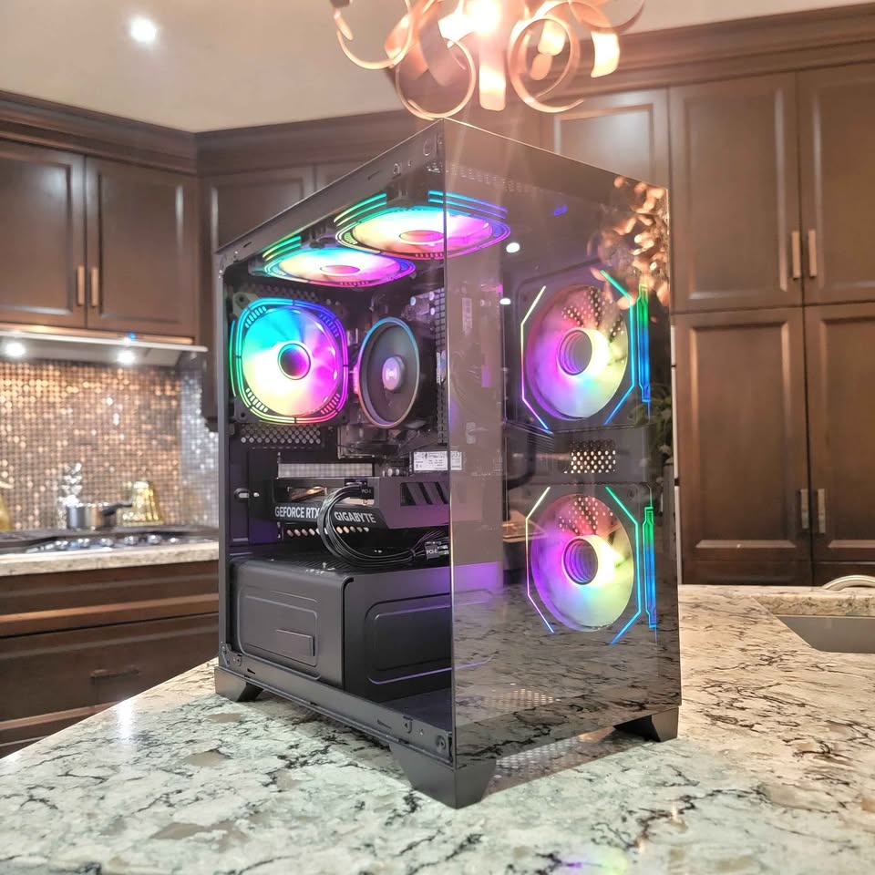 Custom Gaming PC - Ryzen 5 5500 / RTX 4060 / 16GB RGB RAM / Wifi - photo 4