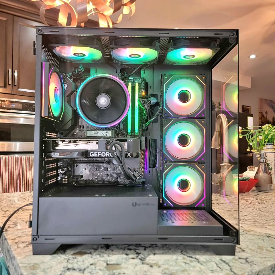 Custom Gaming PC - Ryzen 7 5700x / RTX 4060 / 16GB RGB RAM