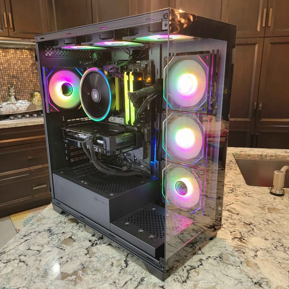 Custom Gaming PC - Ryzen 7 5700x / RTX 4060 / 16GB RGB RAM - photo 4