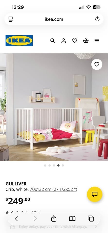 Ikea crib - photo 3