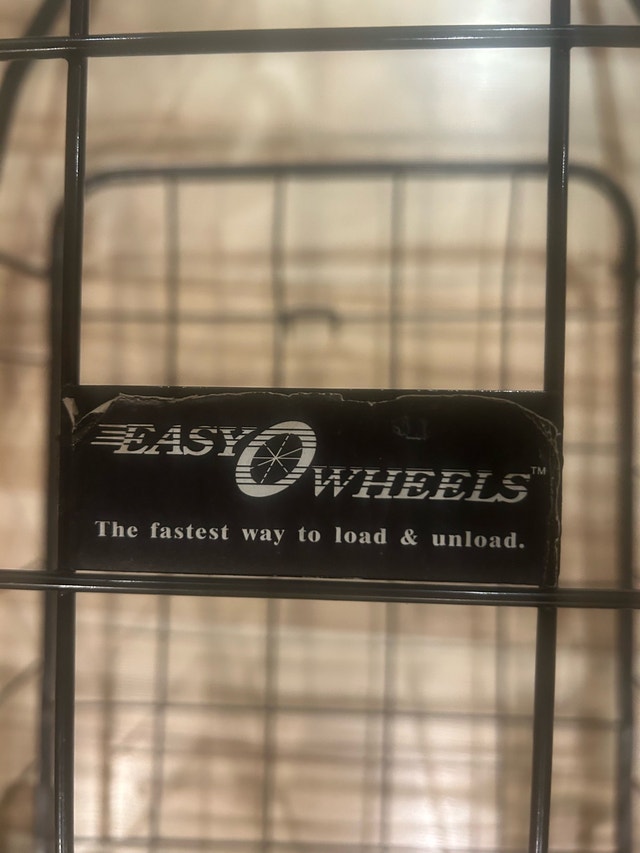 Easy Wheels Foldable Grocery/Laundry Cart - photo 3