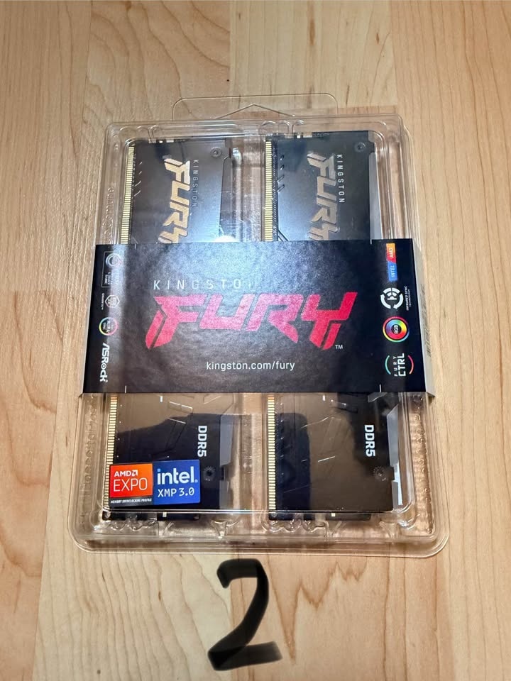 Kingston FURY BEAST DDR5 RGB RAM 32GB (2x16GB) 5600MHz - photo 4