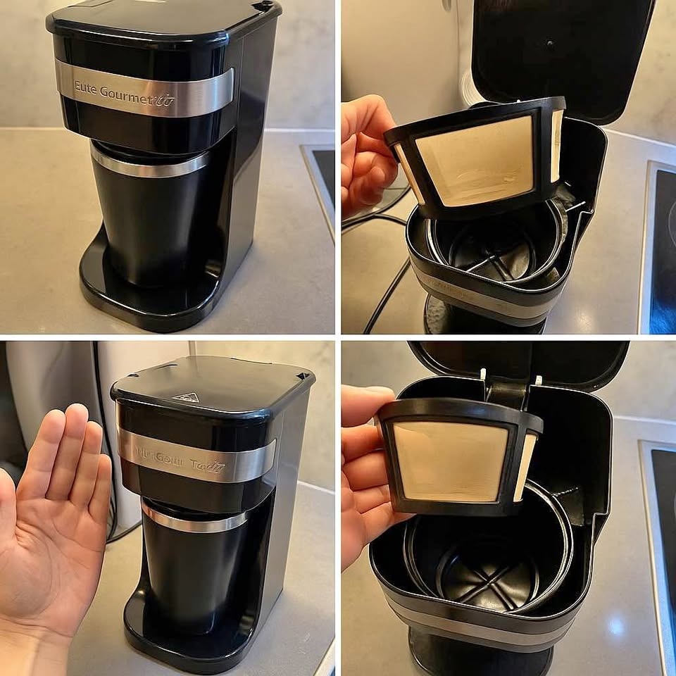 ☕ Elite Gourmet Single-Serve Coffee Maker – $10 (FIRM)