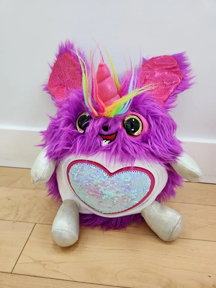 Rainbocorns Sequin Surprise Scout Unicorn Plush