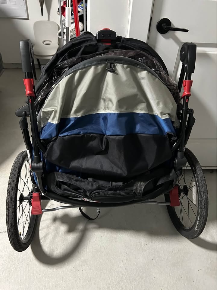 Schwinn Joyrider Double Trailer & Stroller (Like New!) - photo 4