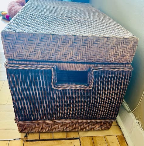 Wicker Storage Trunk - photo 3