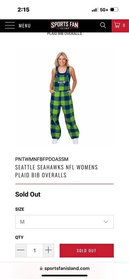 Seattle Seahawks Overalls 🏆