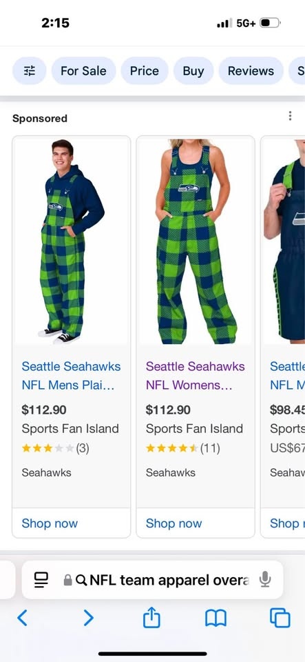 Seattle Seahawks Overalls 🏆 - photo 2