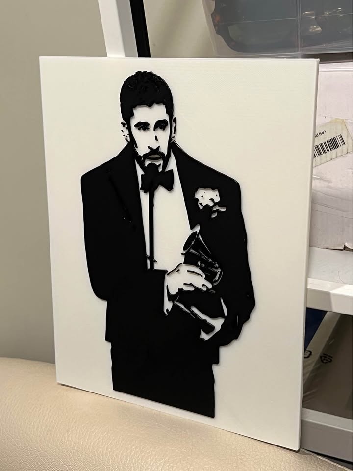 Bad Bunny Unique 3D Wall Plaque - photo 2