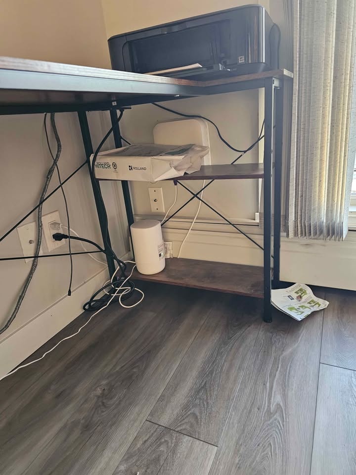 Computer Desk - Rustic Brown - photo 3