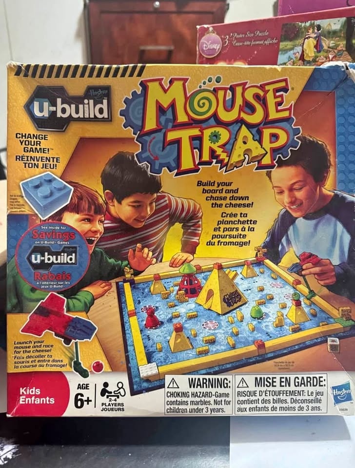 U-Build Mouse Trap Board Game