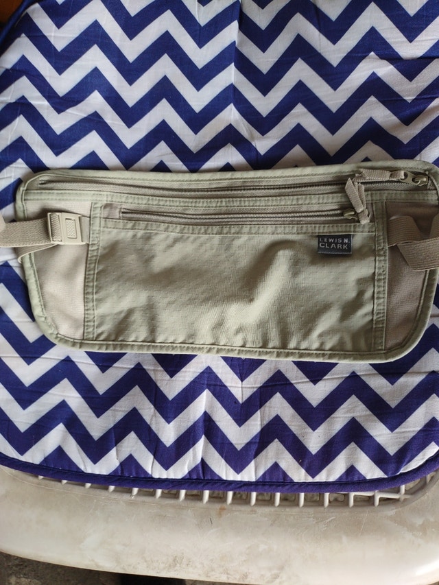 LEWIS N CLARK Hideaway Money Bag