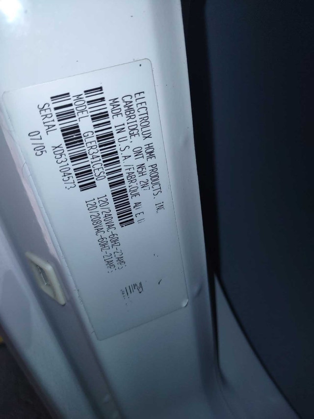 FRIGIDAIRE GALLERY COMMERCIAL HEAVY DUTY DRYER - photo 4