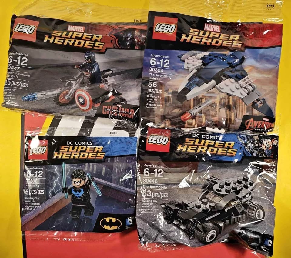 Lego Super Heroes 30304/30447 Avengers Quinjet, Captain America