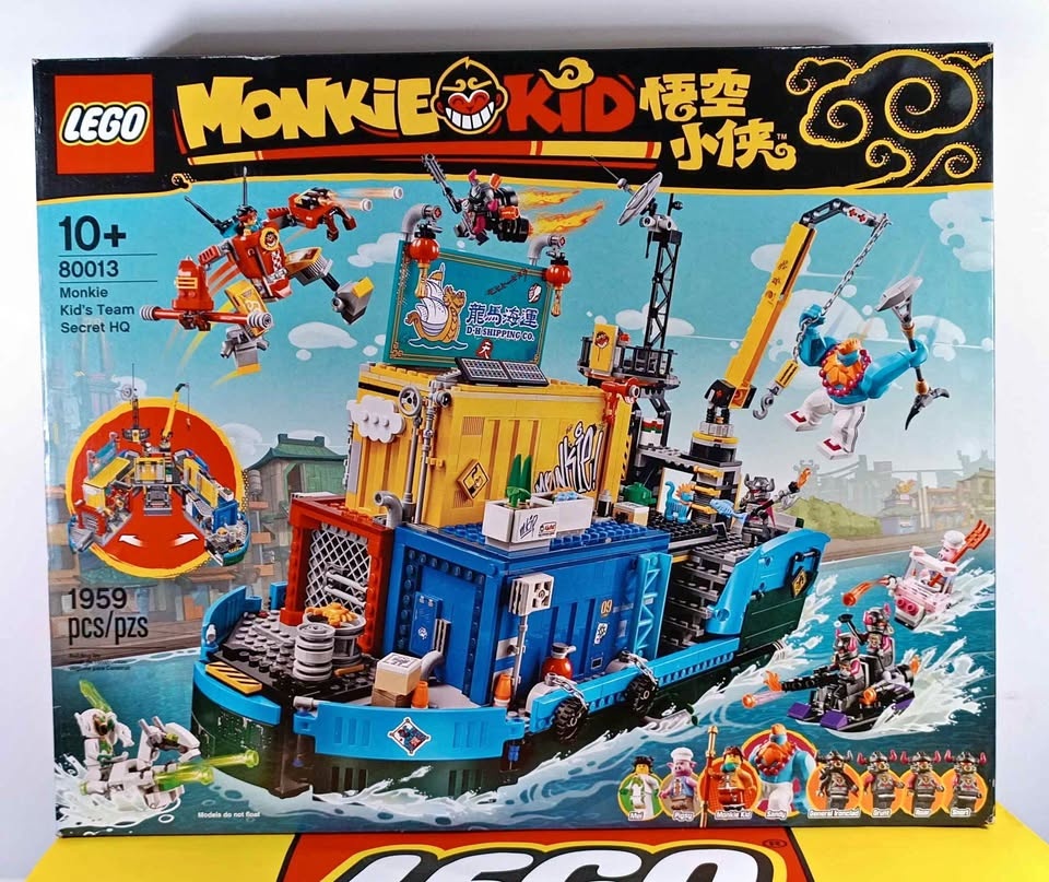 Lego Monkie Kid 80013 Team Secret HQ 2020 Pickup@404/Finch BNIB
