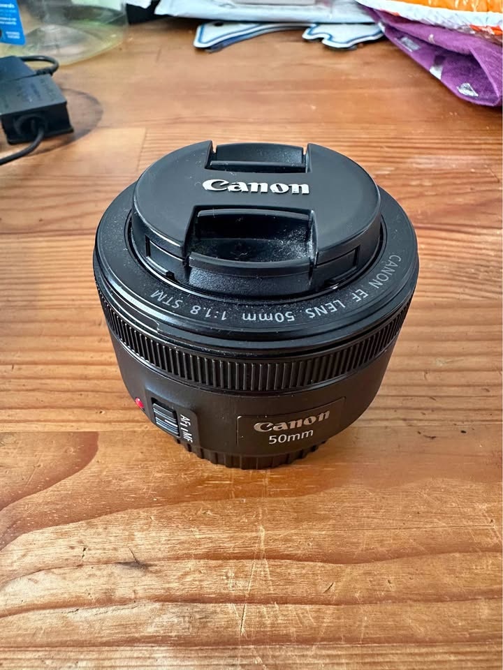 Canon 50mm 1.8 EF Lens