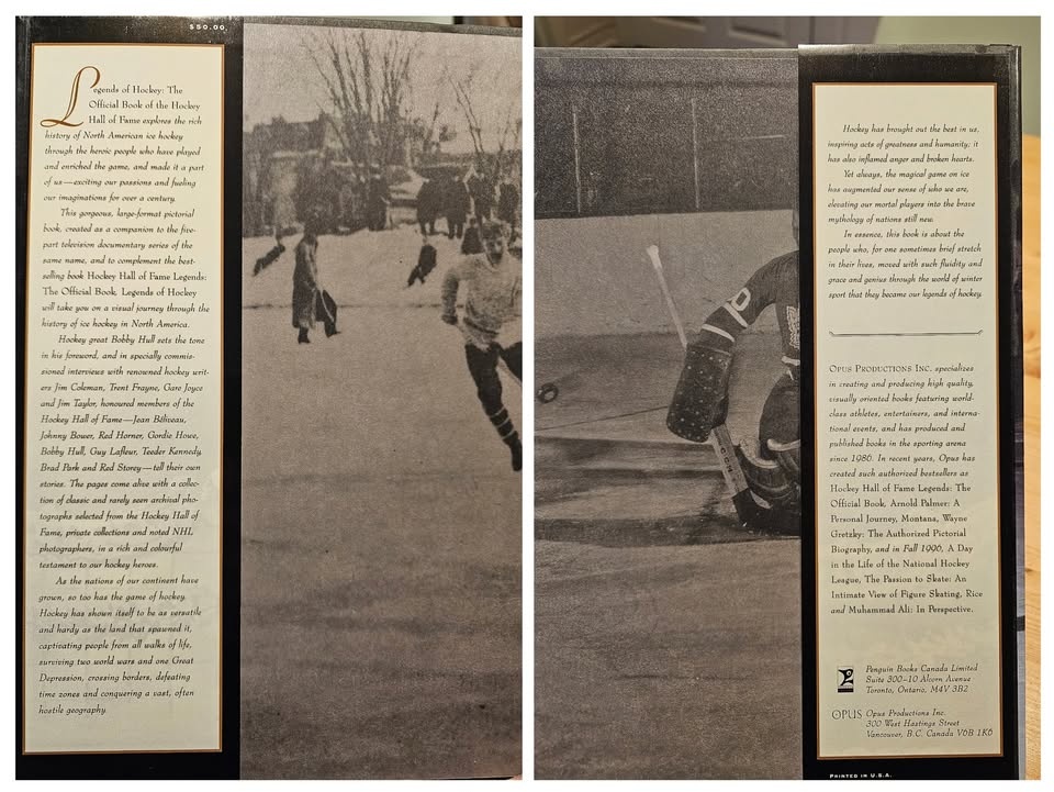 Legends of Hockey: The Official Book of the Hockey Hall of Fame - photo 3