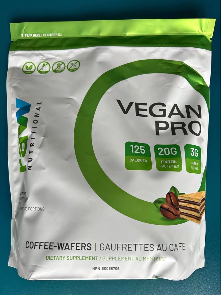 Sealed 908g Vegan Pro Protein Powder - Coffee Wafers